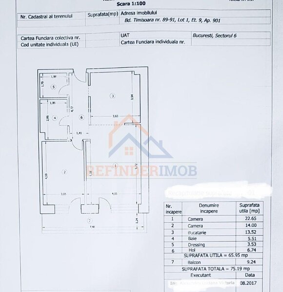 Valea Oltului, vanzare apartament cu 2 camere,